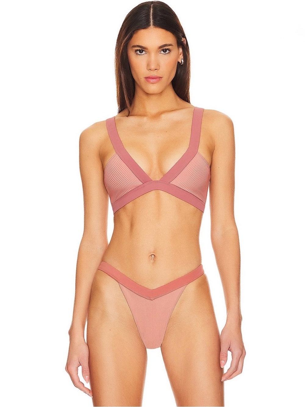 Tularosa Shore Top & Bottom in Rose